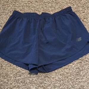 New Balance Women's Athletic Navy Shorts